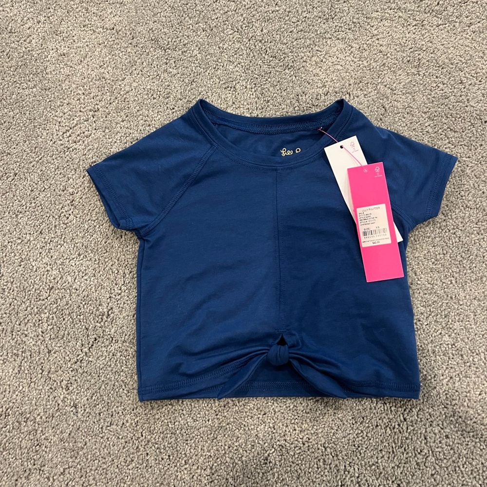 NWT Lilly Pulitzer toddler Luxletic tee